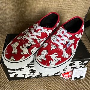 RARE BRAND NEW/UNWORN Disney x Vans Dalmatian Authentic’s